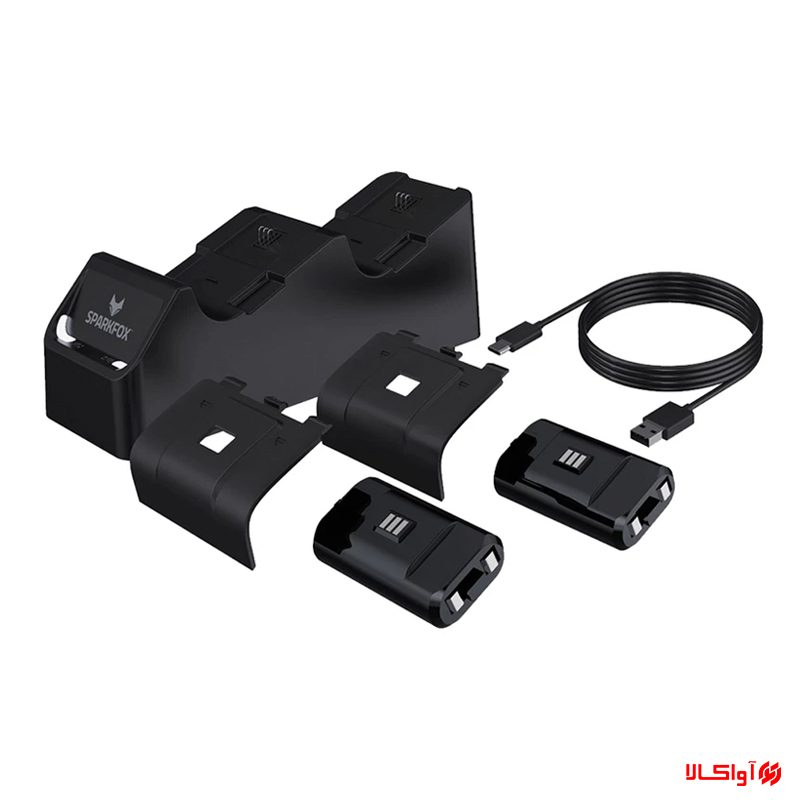 پایه شارژر اسپارک فاکس مدل W20X504 مناسب برای دسته بازی Xbox Series X . S