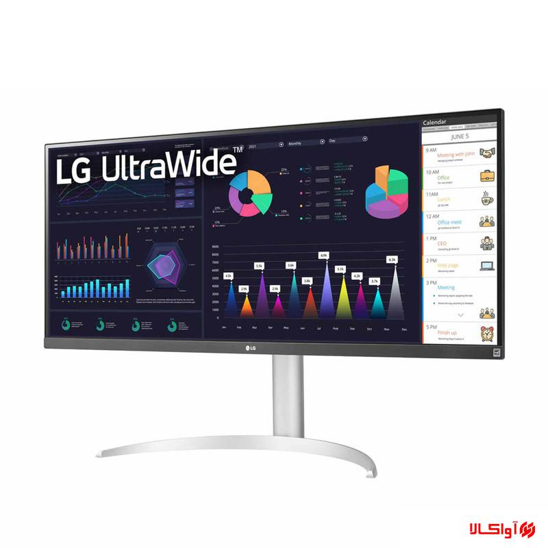 مانیتور مخصوص بازی ال جی مدل 34WQ650-W سایز 34 اینچ - تصویر 2