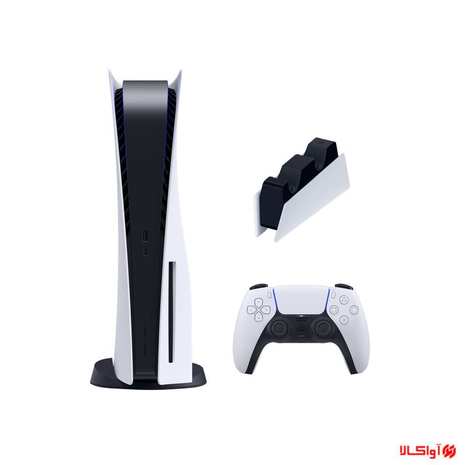 کنسول بازی سونی مدل PlayStation 5 Slim ظرفیت یک ترابایت ریجن 2016A اروپا به همراه دسته اضافی و پایه شارژر - تصویر 3