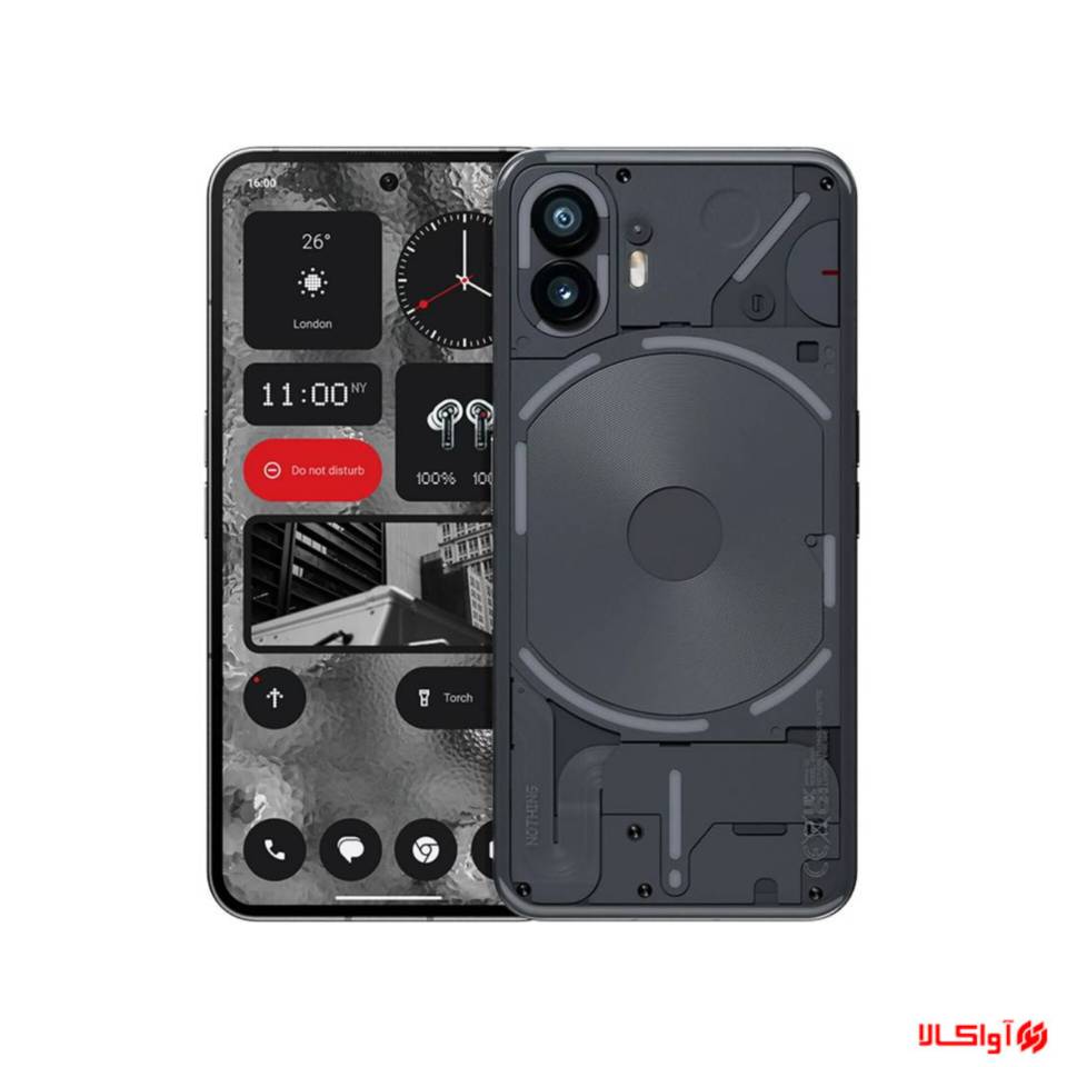 گوشی موبایل ناتینگ مدل Phone 2 دو سیم کارت ظرفیت 256 گیگابایت و رم 12 گیگابایت