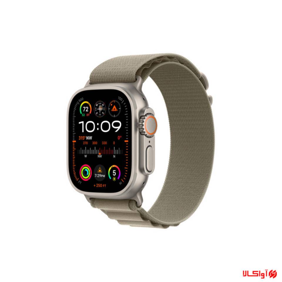 ساعت هوشمند اپل مدل Ultra 2 Titanium Case Alpine Loop 49mm