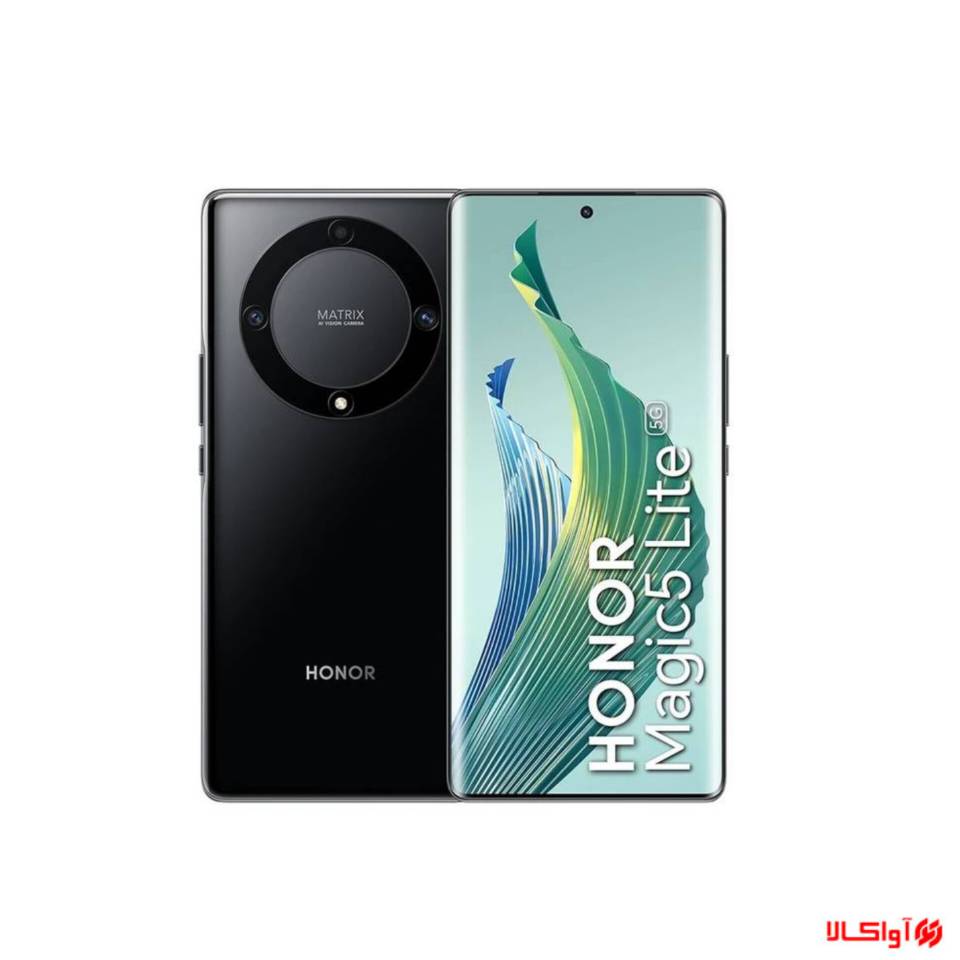 گوشی موبایل آنر مدل Magic5 Lite دو سیم کارت ظرفیت 256 گیگابایت و رم 8 گیگابایت