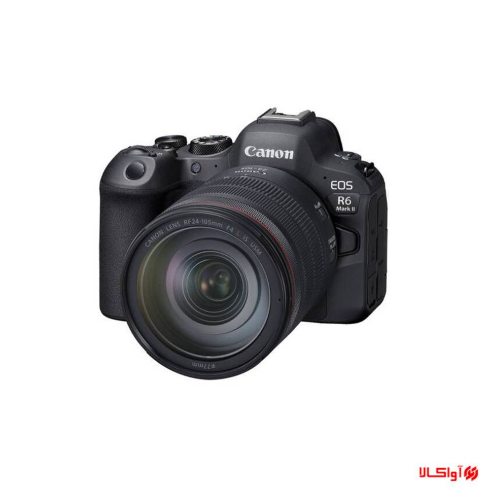 دوربین بدون آینه کانن Canon EOS R6 Mark II Mirrorless Camera with 24-105mm f/4 L