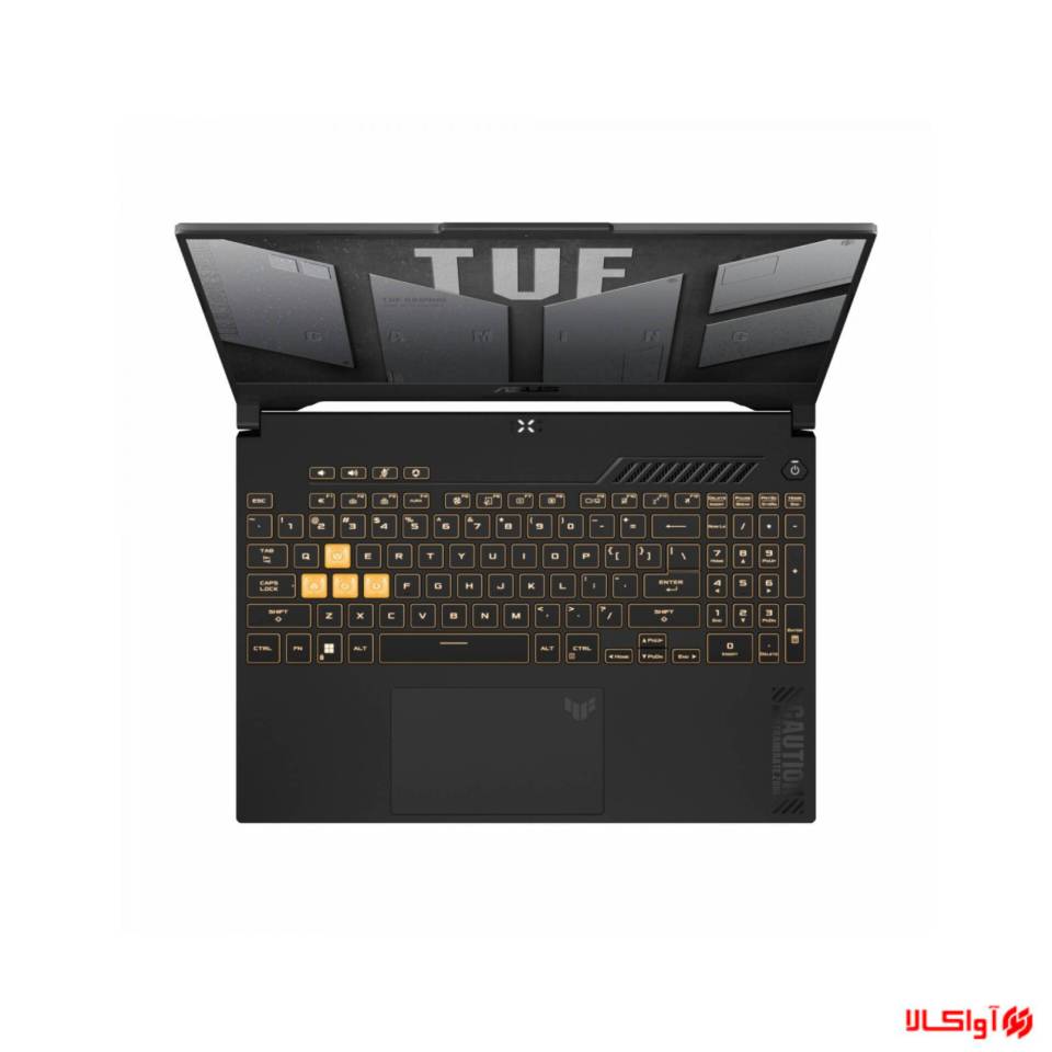 لپ تاپ 17.3 اینچی ایسوس مدل TUF Gaming F17 FX707VU-HX087-i7 13620H 16GB 1SSD RTX4050