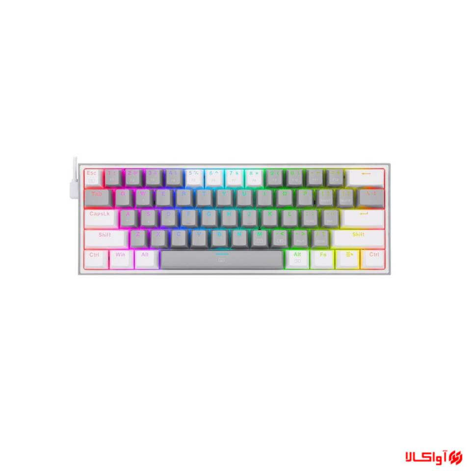 کیبورد گیمینگ ردراگون مدل K617 FIZZ